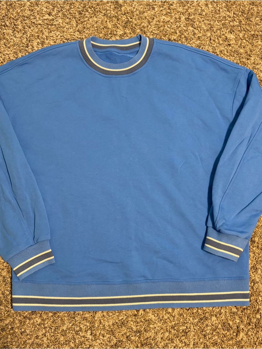 Lululemon Perfectly Oversized Ringer Crew